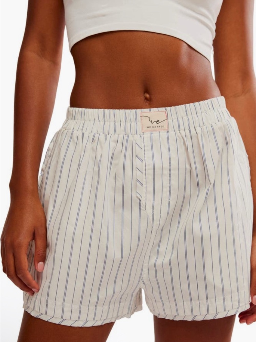 Free People Day to Day Boxer Shorts
